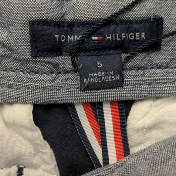 Hilfiger Boys Navy Blue Chino Pants - Picture 2 of 3